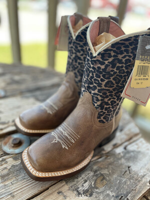 Girls Cheetah Boots