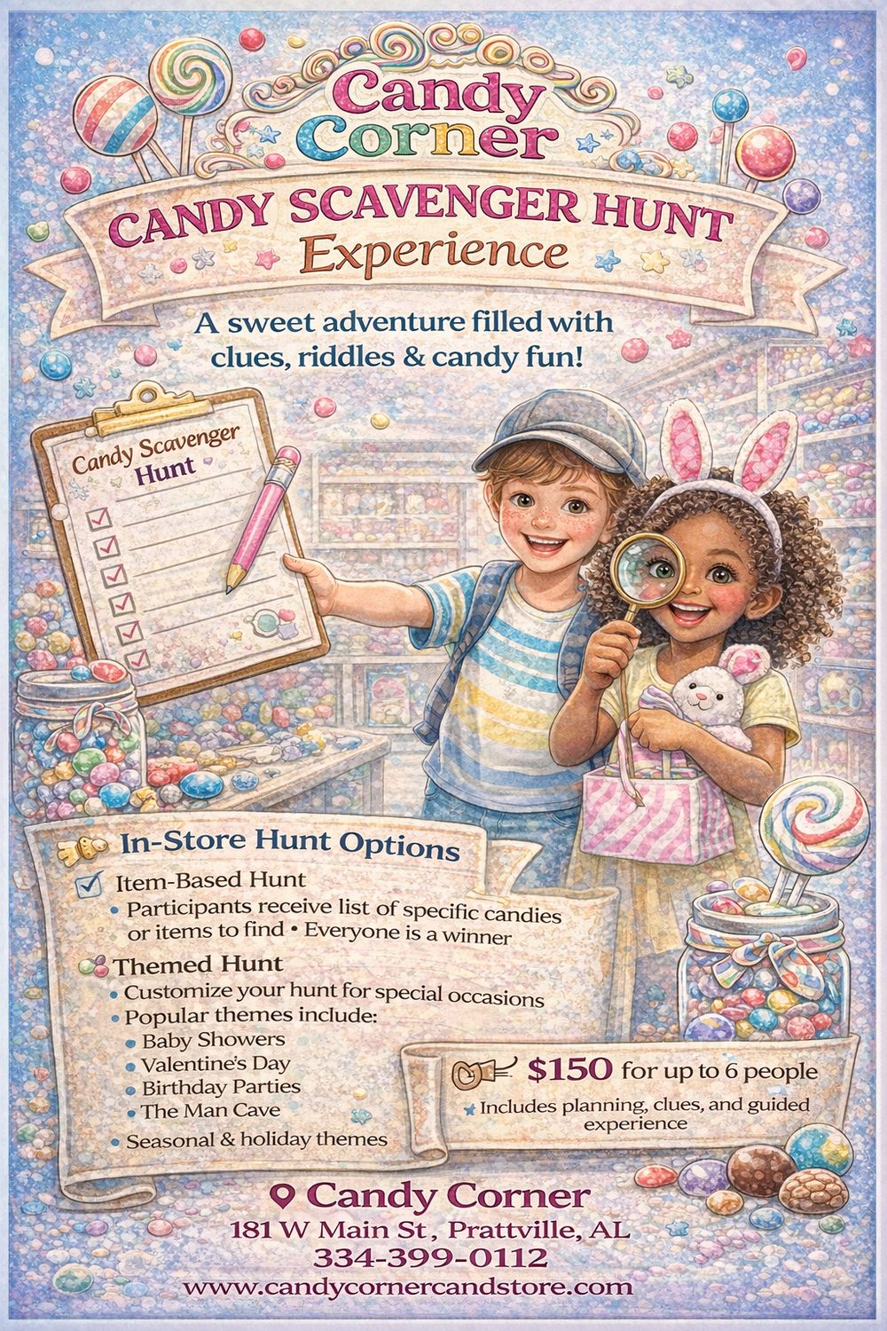 Candy Scavenger Hunt