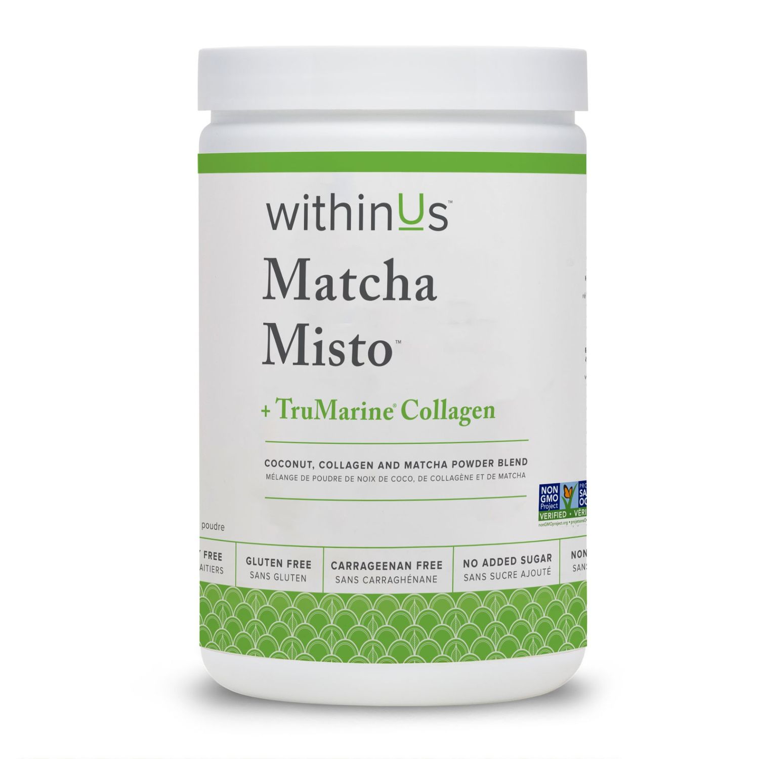 Matcha Misto + TruMarine® Collagen Jar