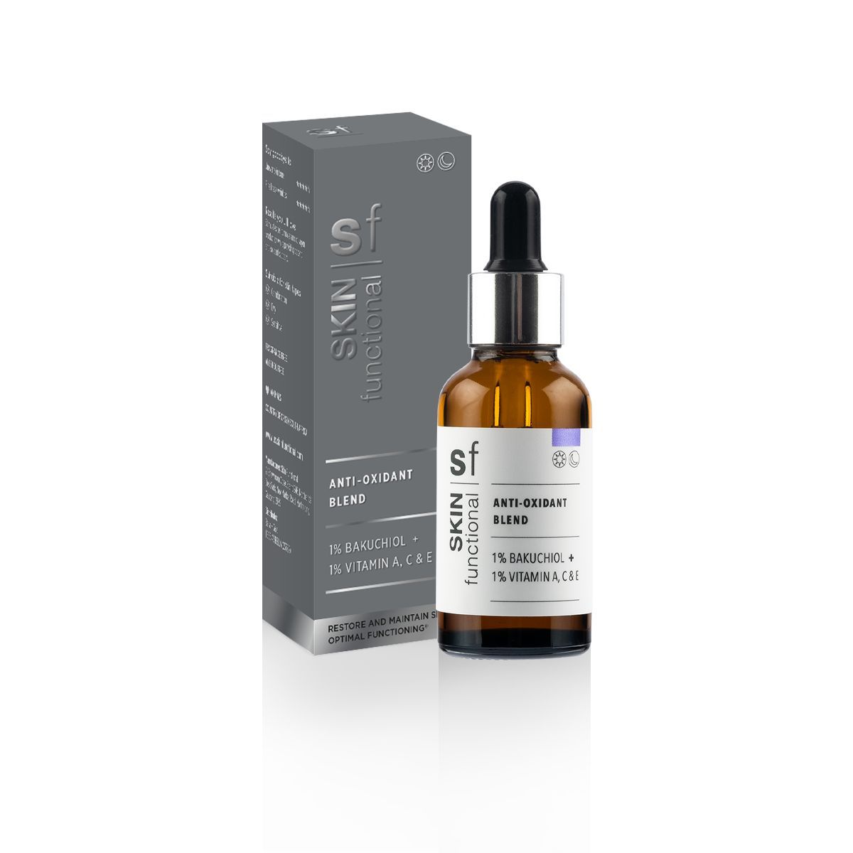 SF Anti Oxidant Blend (1% Bakuchiol + 1% Vitamin A,C,E) 30 ml