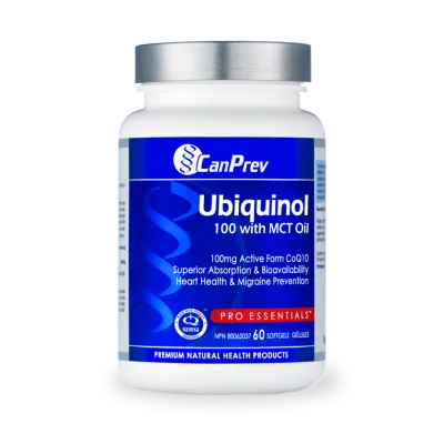 Ubiquinol 100 with MCT Oil - 60 Softgels