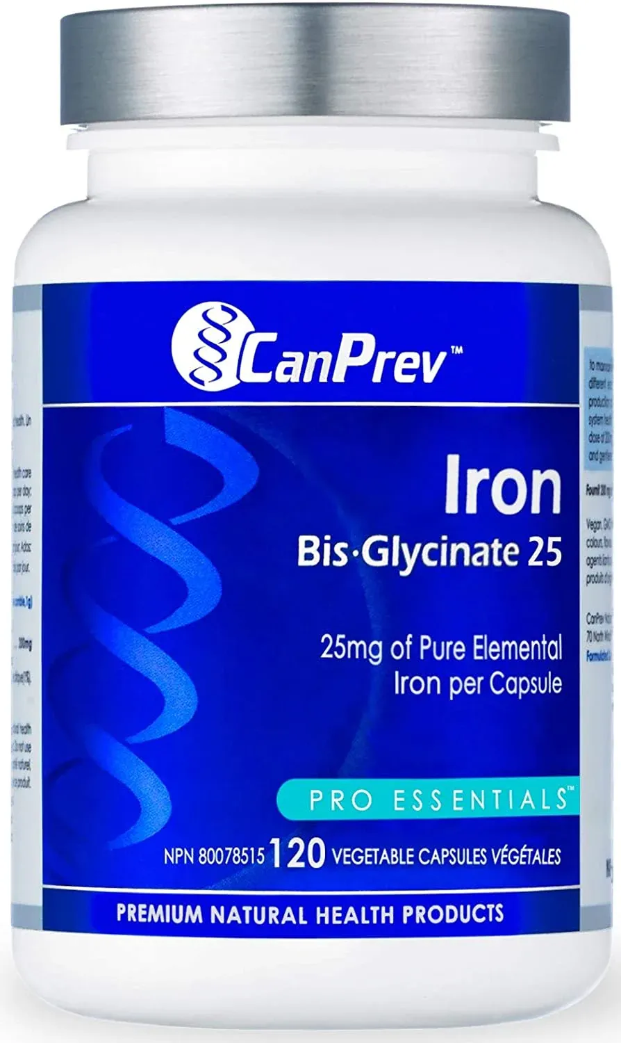 Iron Bis Glycinate 25 120 capsules