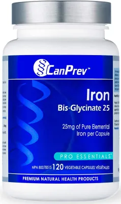 Iron Bis Glycinate 25 120 capsules