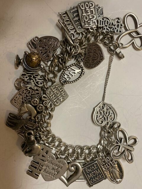 James Avery / 30 Charms (large bracelet)