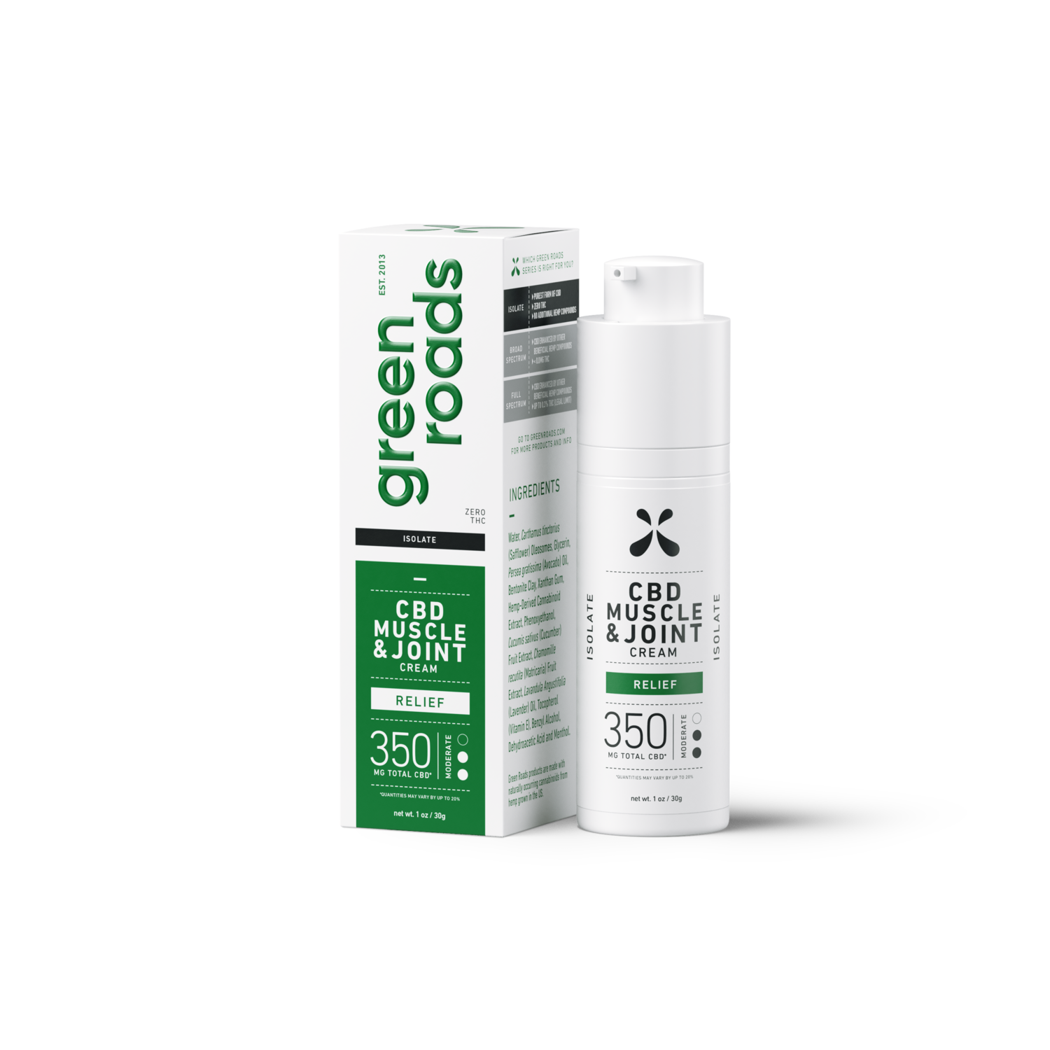 Muscle and Joint Relief CBD Cream - 350mg