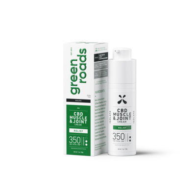 Muscle and Joint Relief CBD Cream - 350mg Muscle and Joint Relief CBD Cream - 350mg