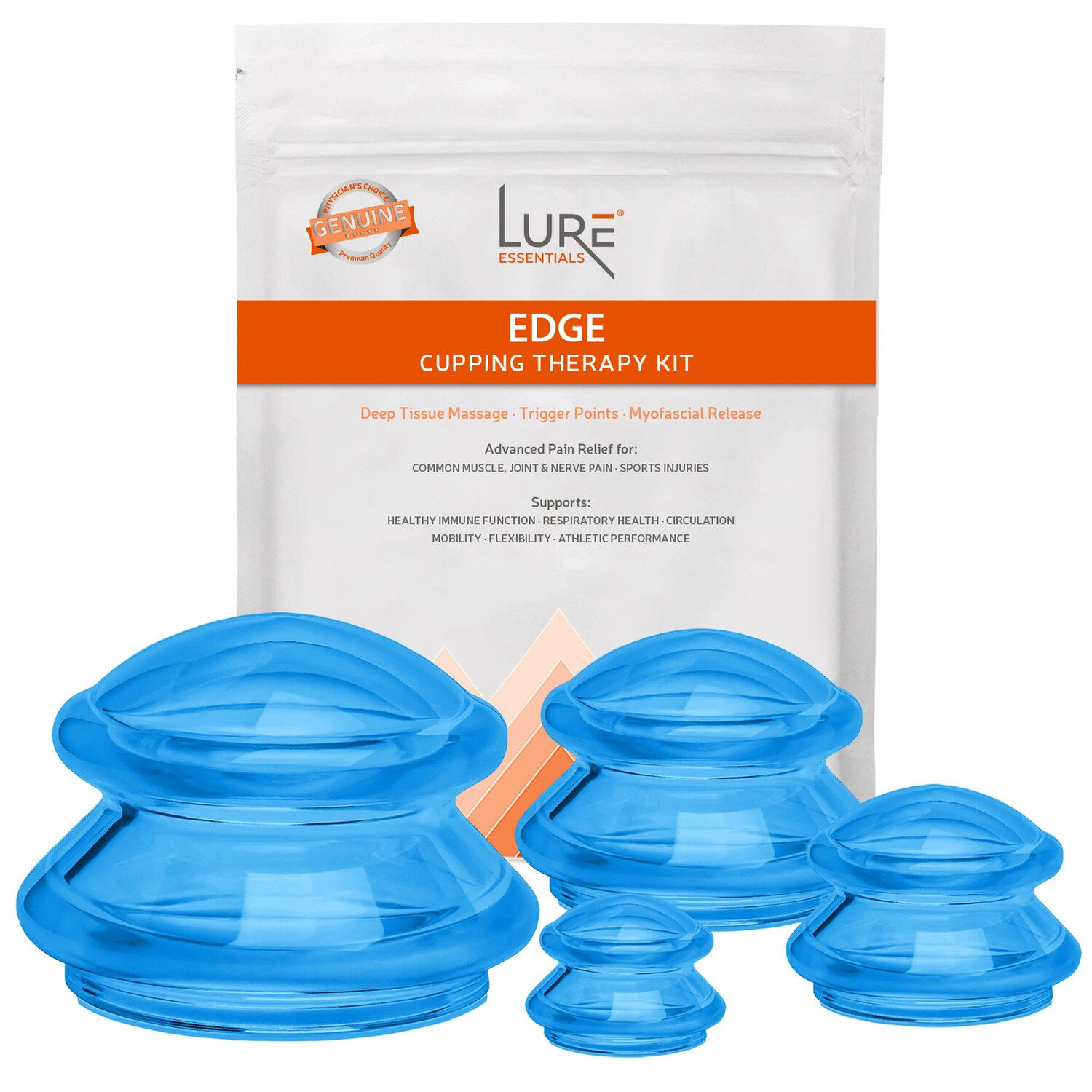 EDGE™ Cupping Set of 4 - Blue