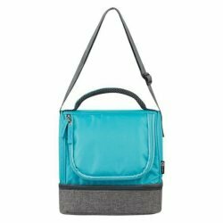 Quest Primo Lunch Bag � Grey/Turquoise