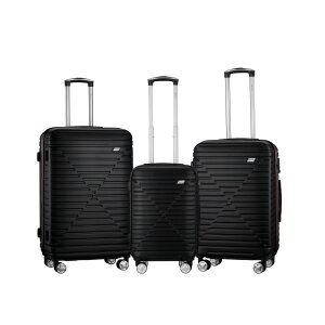 Travelwize Chevron ABS 3Pc Luggage Set
