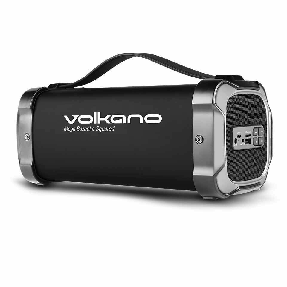 Volkano Mega Bazooka Squared series BT speaker - Black