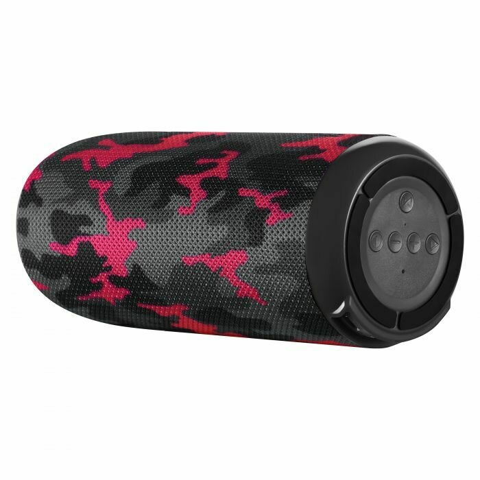 Volkano Stella Series Bluetooth Speaker - Pink Camo design