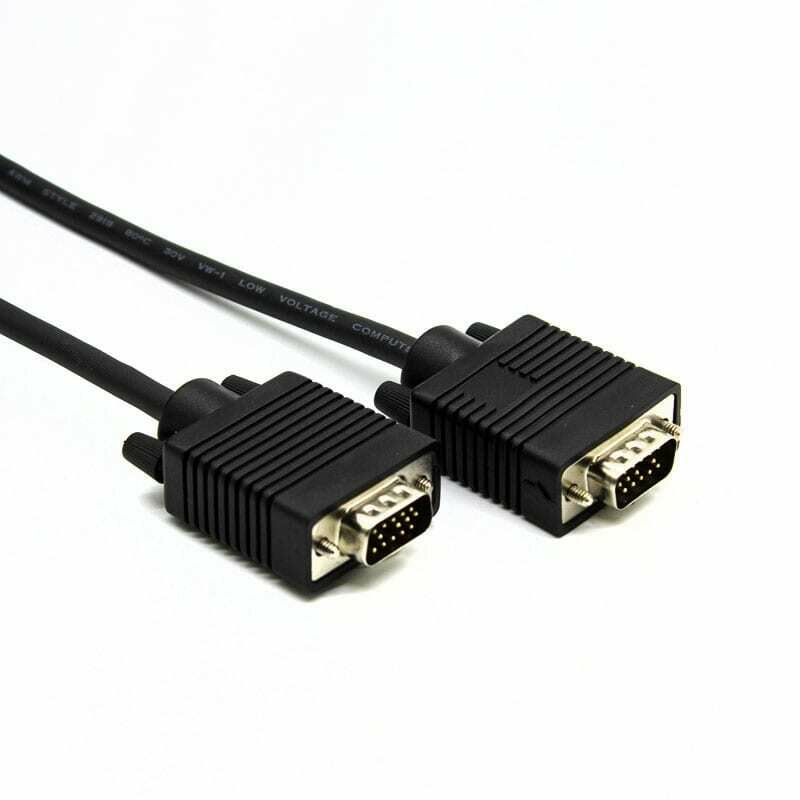GIZZU VGA to VGA 3m Cable Black Polybag