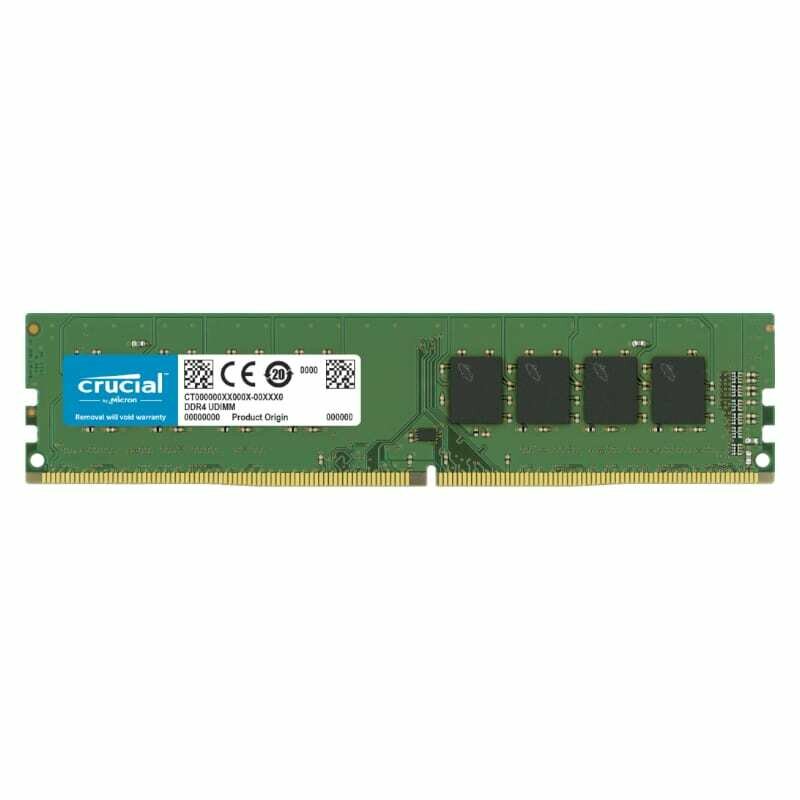Crucial 4GB DDR4 2666MHz Desktop Single Rank Memory