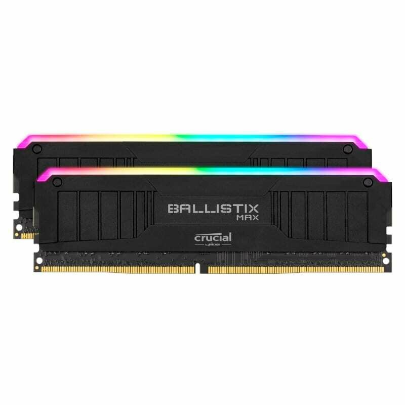 Ballistix Max RGB 32GBKit (2x16GB) DDR4 4400MHz Desktop Gaming Memory