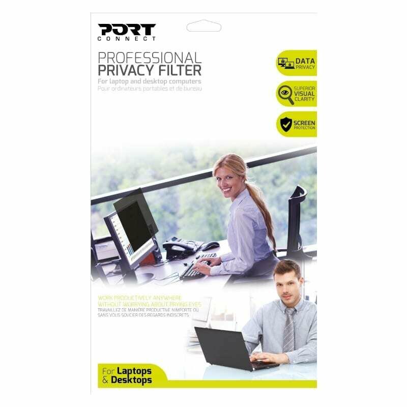 Port Designs Privacy Filter 2D 15.4 Laptop