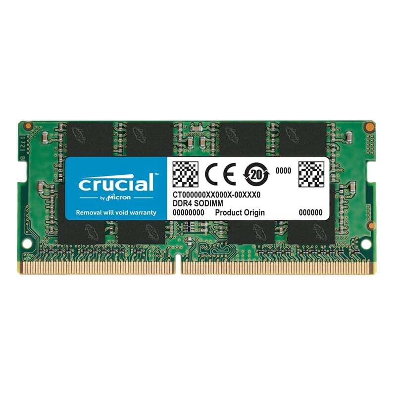 Crucial 8GB DDR4 2666MHz SO-DIMM Single Rank