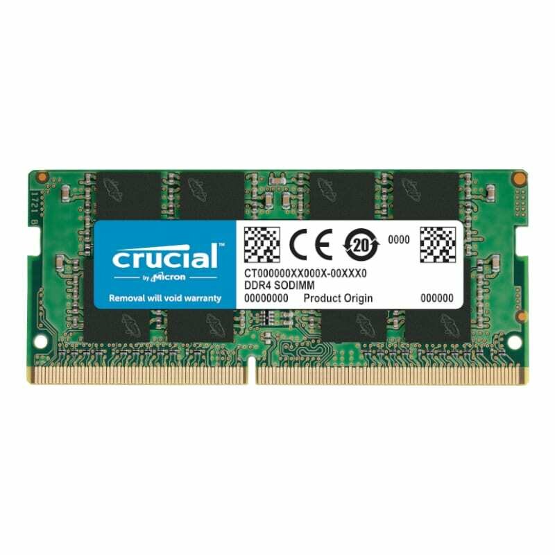 Crucial 4GB DDR4 2666MHz SO-DIMM Single Rank