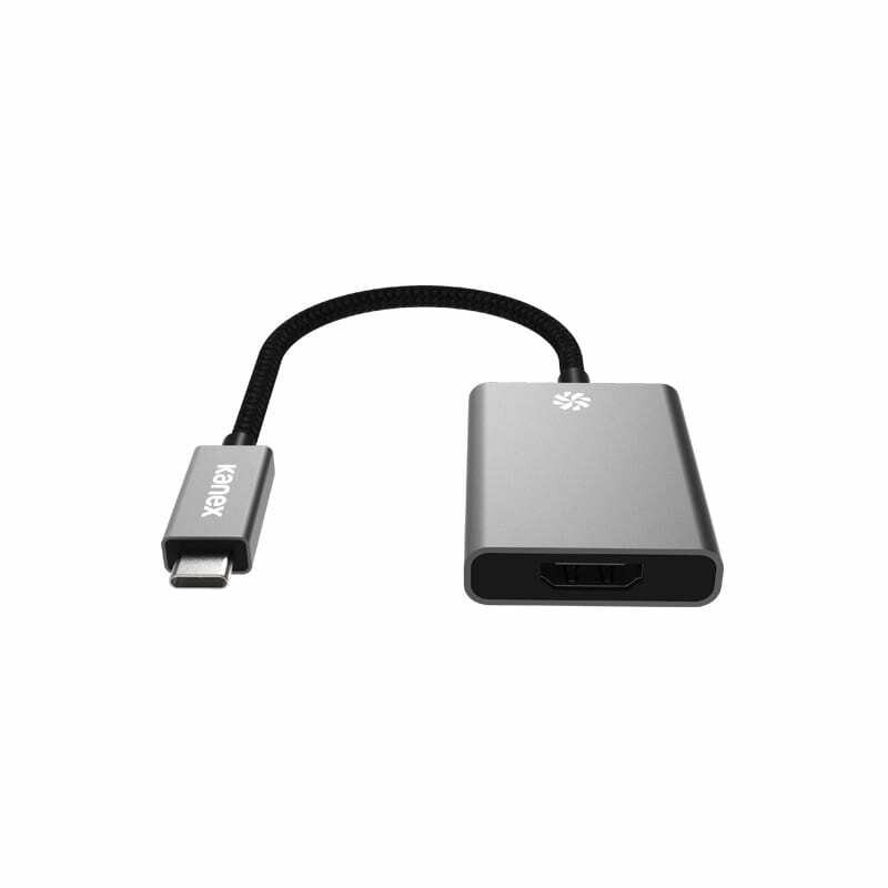 Kanex USB-C to HDMI 4K Adapter - Space Grey