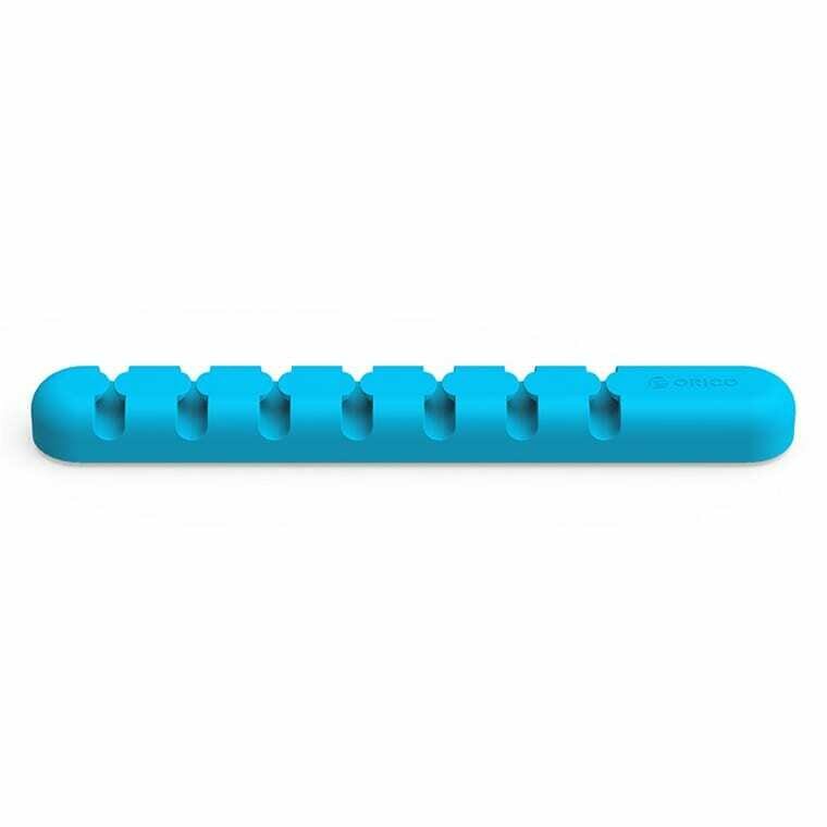 Orico 7 Slot Desktop Cable Management - Blue