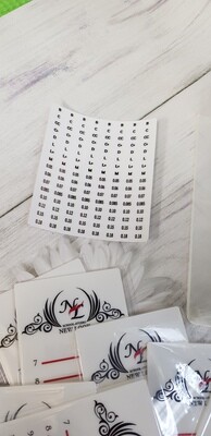 Lash Box/ Aufbewahrungsbox mit 5 Platten