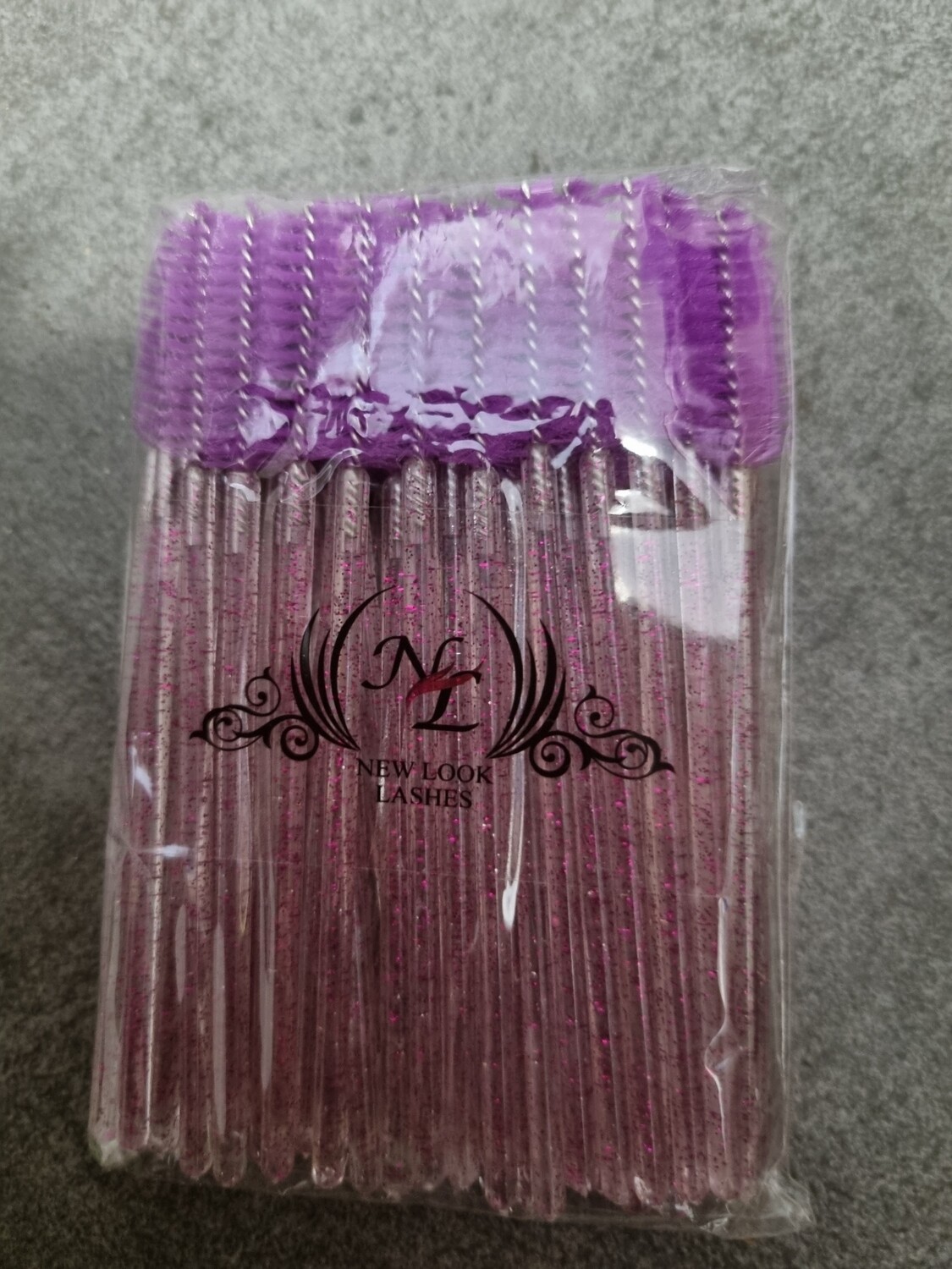 Wimpernbürsten, Farbe: violet