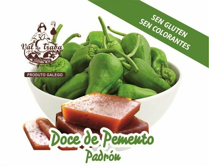 Dulce de Pimiento de Tipo Padrón 250grs