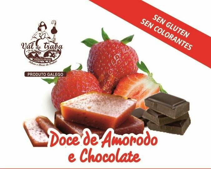 Dulce de Fresa y Chocolate 250grs