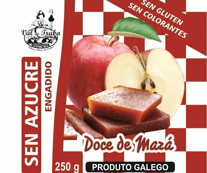 Dulce de Manzana Sin Azúcar Añadido 250grs