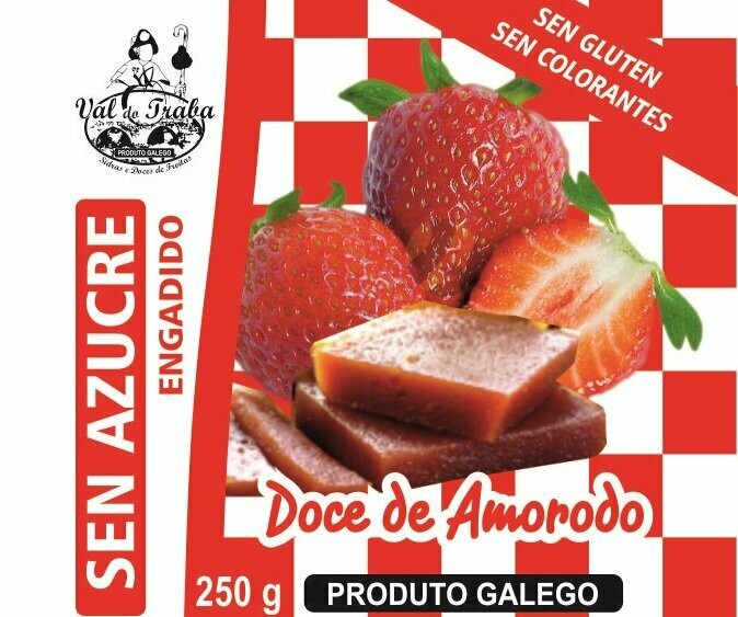 Dulce de Fresa Sin Azúcar Añadido 250grs