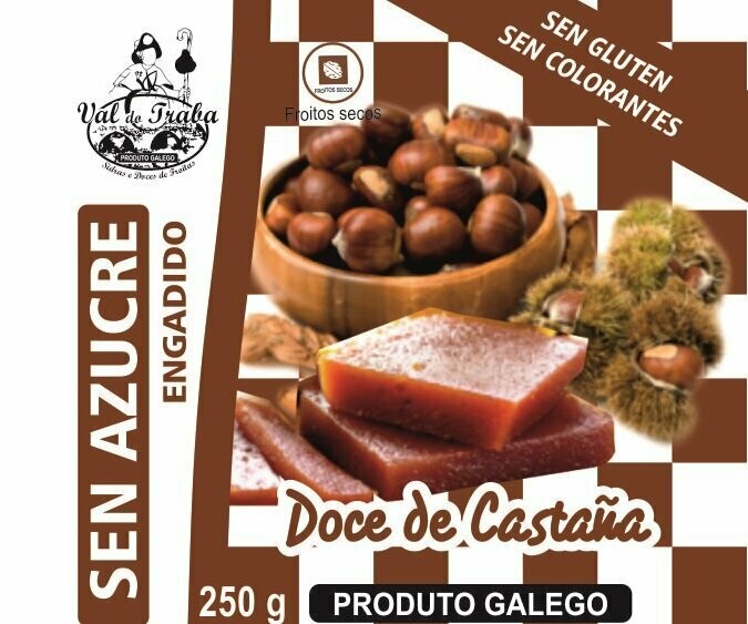 Dulce de Castaña Sin Azúcar Añadido 250grs
