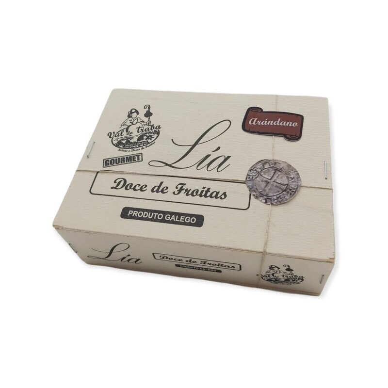 Caja Gourmet Dulce de Arandanos 250grs