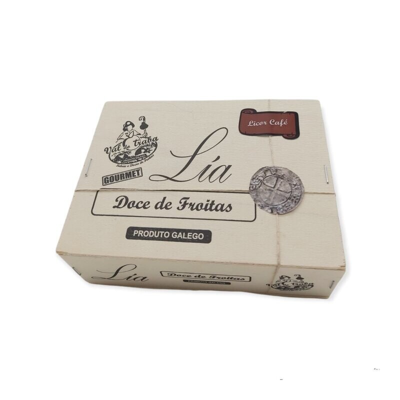 Caja Gourmet Dulce de Licor Café 250grs