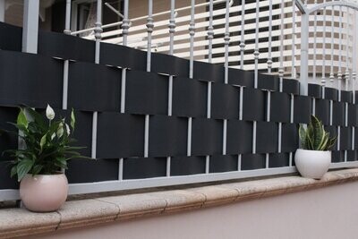 Profilo 190mmx2535mm PP Grigio Antracite RAL 7016
