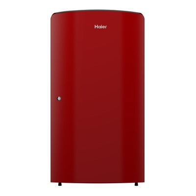 Haier 171 liters 2 Star Single Door Refrigerator, Burgundy Red HRD-1712BR-E