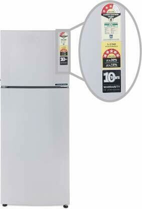 Haier 258 L Frost Free Double Door 2 Star (2020) Refrigerator (Silver, HRF-2783BMS-E)