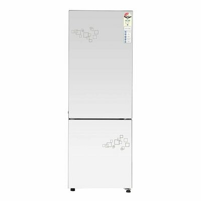 Haier 256 L 3 Star Inverter Frost-Free Double Door Refrigerator (HRB-2764PMG-E, Mirror glass,Convertible)