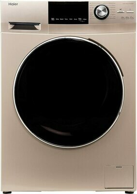 Haier 7 kg Fully Automatic Front Loading Washing Machine (HW70-BD12636GNZP, Champagne Gold)