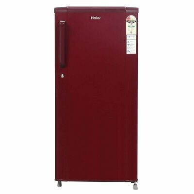 Godrej 190 L 2 Star Direct-Cool Single-Door Refrigerator (R D EDGE 205 WRF 2.2 SHL WIN,  Wine red)