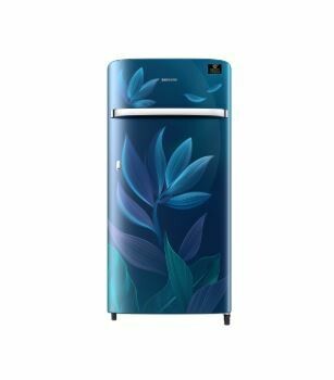 Samsung Refrigerator RR21T2G2W9U Single Door with Horizontal Curve Design 198L