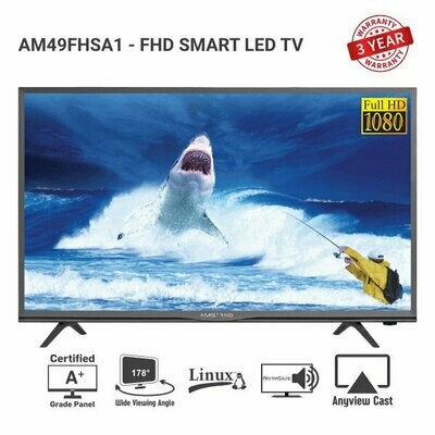 Amstrad Full HD Smart LED TV 49"