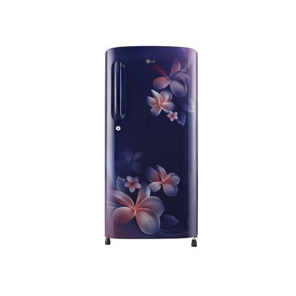 LG 190 L Direct Cool Single Door 3 Star (2020) Refrigerator  (Blue Plumeria, GL-B201ABPX)