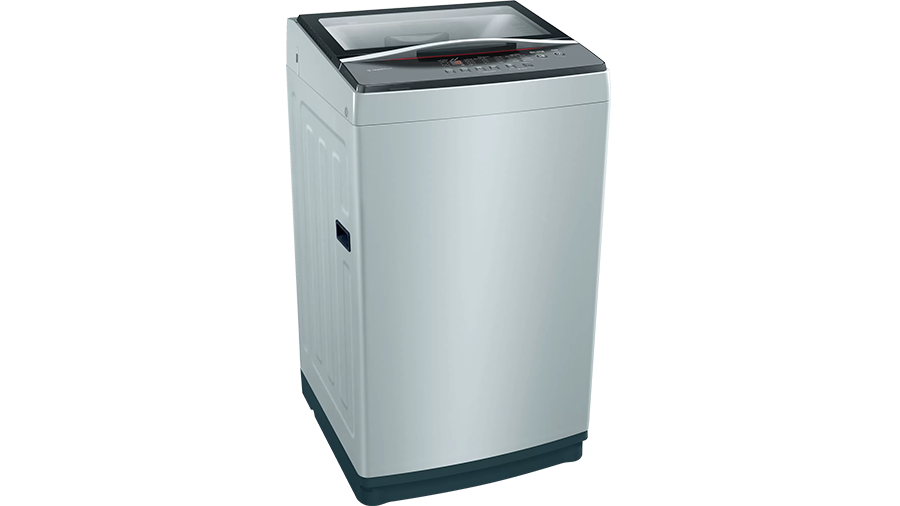 Bosch | Top Loading Washing Machine with EcoSilence Drive | Gray | 6.5 Kg | 680 rpm