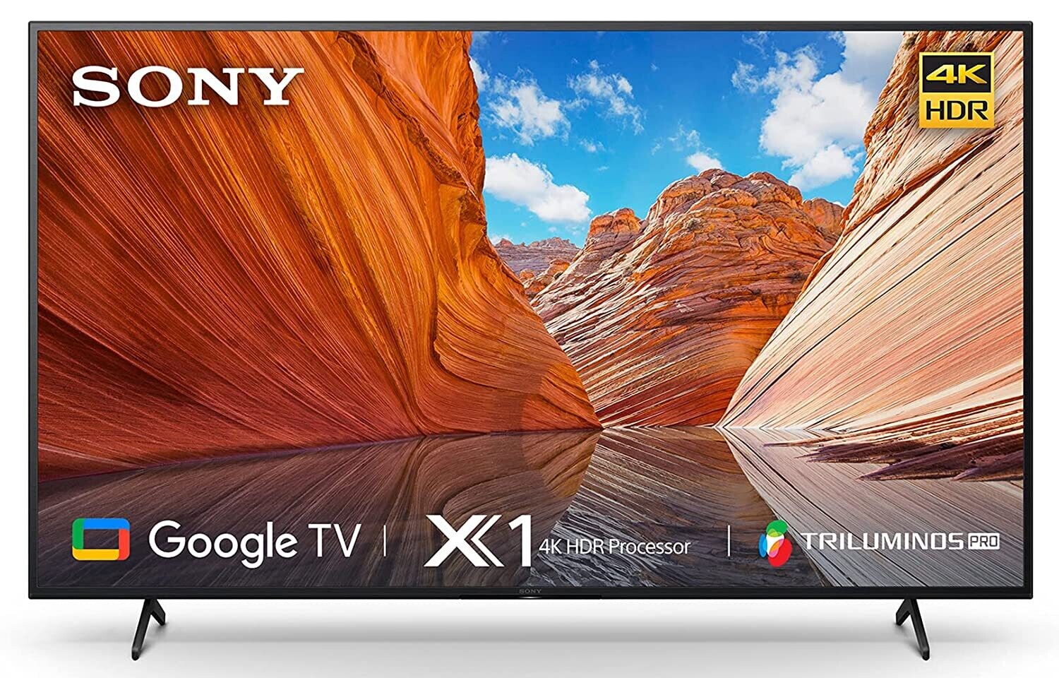 Sony Bravia | 139 cm (55 inches) | 4K Ultra HD | Smart LED Google TV | KD-55X80J