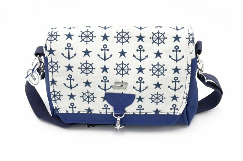 Messenger Bag Maritime White