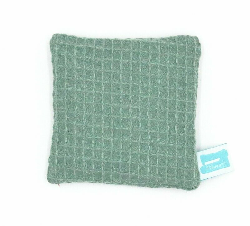 Hülle Hülle "Waffelpiqué Dusty Mint" für Handwärmer / Kältekissen
