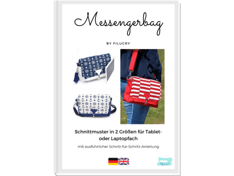Messenger Bag Sewing Pattern & Step-by-Step-Guide Messenger Bag Sewing Pattern & Step-by-Step-Guide