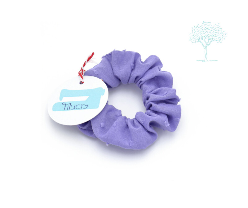 Scrunchie Blue Scrunchie Blue "Purple"