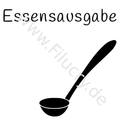 "Essensausgabe" Plotterdatei, Digitaler Download, SVG / EPS / JPG / PNG / PDF