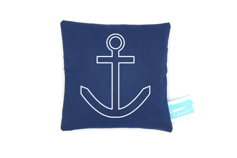 Hand Warmer / Cold Pack dark blue "Anchor Outline"