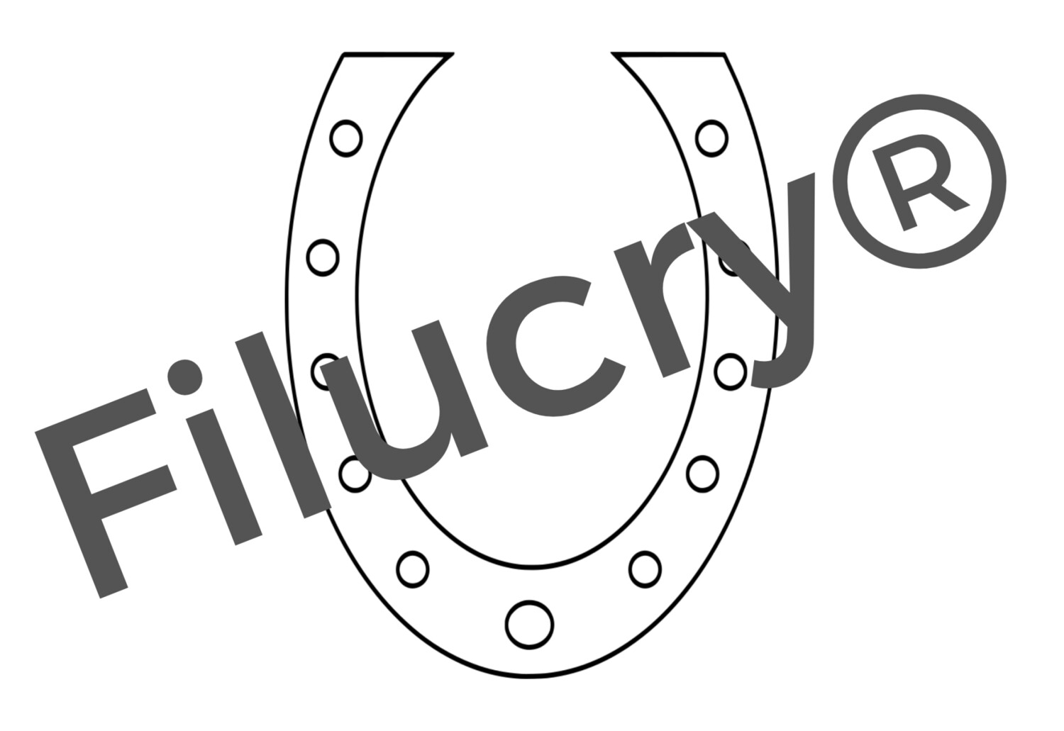 "Hufeisen" Plotterdatei, Digitaler Download, SVG / EPS / JPG / PNG / PDF